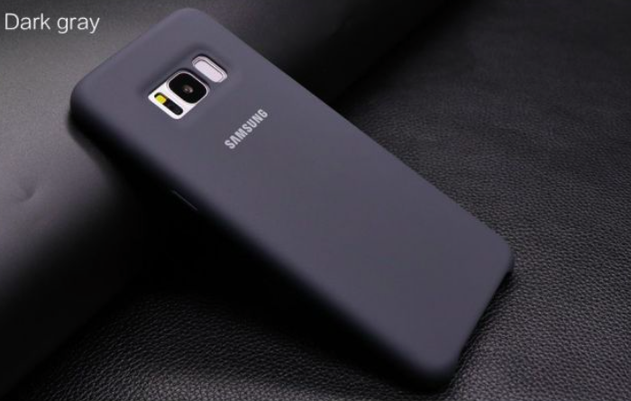 Силиконовый чехол накладка для Samsung Galaxy S8 Черный - Изображение 102766