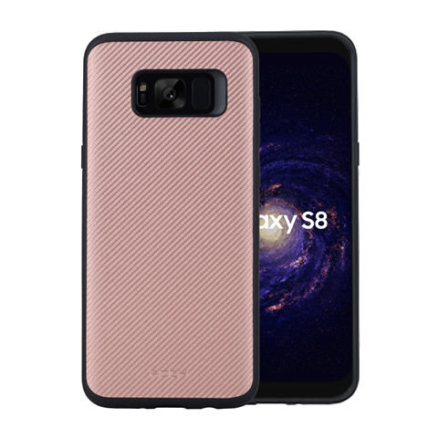 Силиконовый чехол накладка Rock Origin для Samsung Galaxy S8 Plus Розовый - Изображение 102826