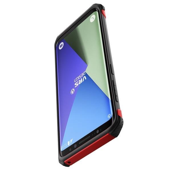 Противоударный чехол накладка VRS Design Terra Guard для Samsung Galaxy S8 Plus Красный - Изображение 102943