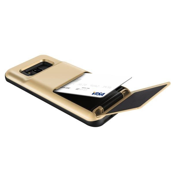 Чехол накладка VRS Design Damda Folder для Samsung Galaxy S8 Plus Золото - Изображение 103135