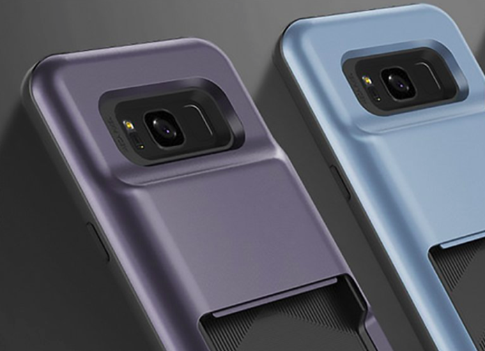 Чехол накладка VRS Design Damda Folder для Samsung Galaxy S8 Plus Фиолетовый