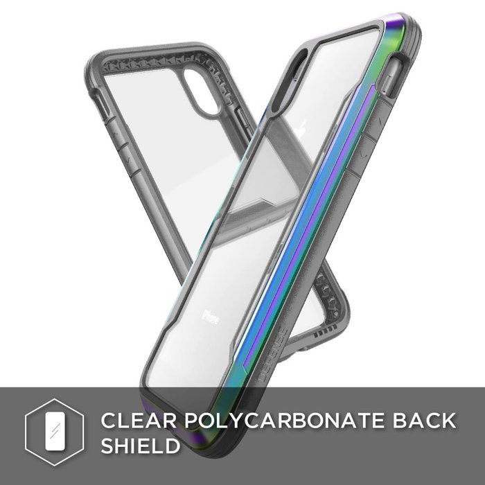 Противоударный чехол накладка X-Doria Defense Shield для iPhone Xr Хамелеон - Изображение 106584