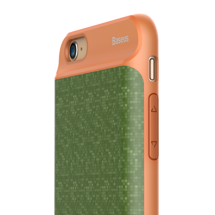 Внешний аккумулятор - Чехол Baseus Power Bank Case для iPhone 6S/6 Зеленый - Изображение 11069
