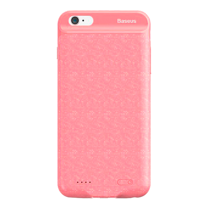 Внешний аккумулятор - Чехол Baseus Power Bank Case для iPhone 6S/6 Розовый - Изображение 11081