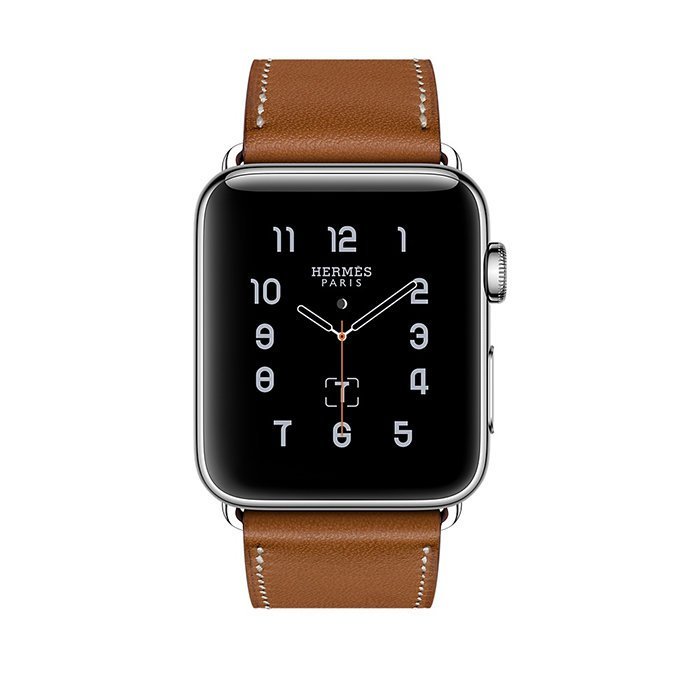 Кожаный ремешок HM Style Single Tour для Apple Watch (38мм) Коричневый - Изображение 114452