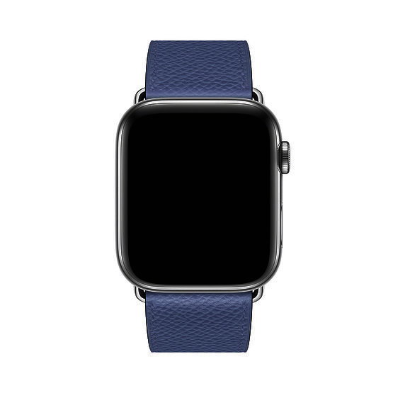 Кожаный ремешок HM Style Single Tour для Apple Watch (38мм) Синий - Изображение 114464