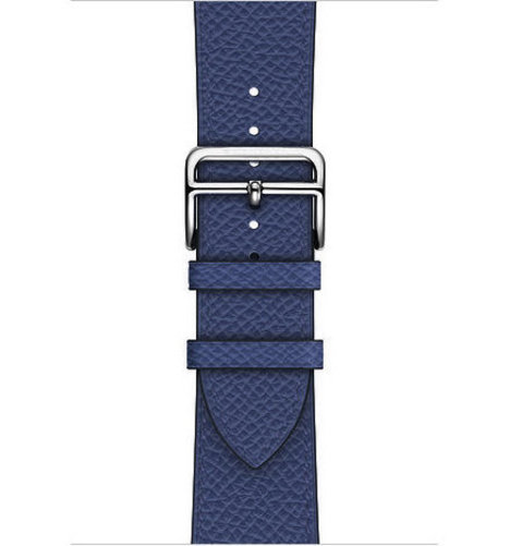 Кожаный ремешок HM Style Single Tour для Apple Watch (38мм) Синий - Изображение 114473