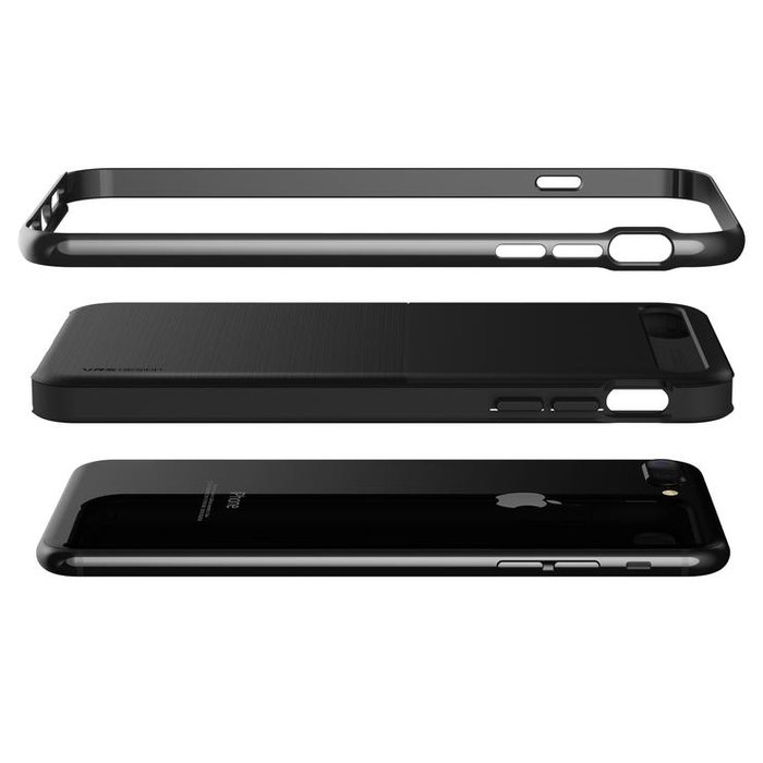 Противоударный чехол накладка VRS Design High Pro Shield для iPhone 8 Plus Черный - Изображение 114824