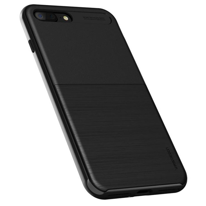 Противоударный чехол накладка VRS Design High Pro Shield для iPhone 8 Plus Черный - Изображение 114827