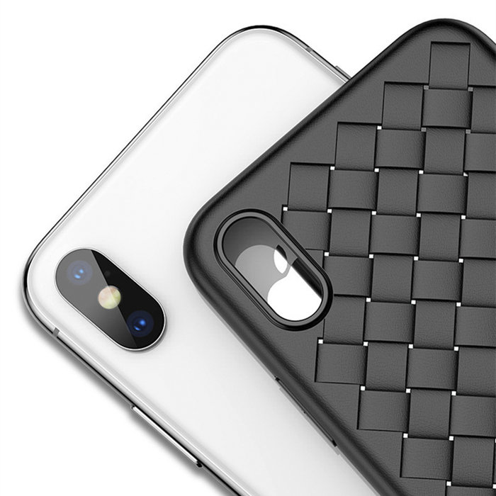 Чехол накладка Rock Protection Case для iPhone X Черный - Изображение 115302