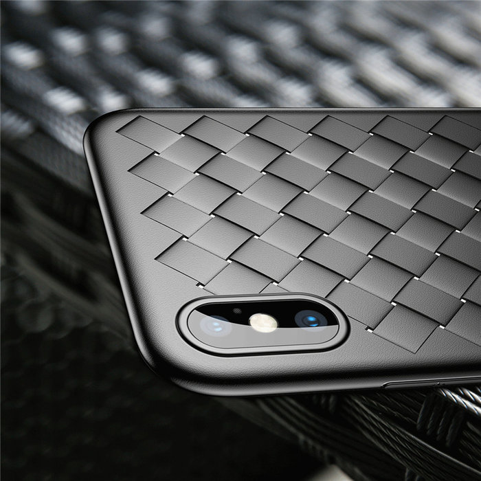 Чехол накладка Rock Protection Case для iPhone X Черный - Изображение 115311