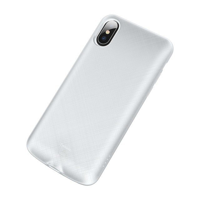 Чехол аккумулятор Baseus Continuous Backpack 4000 mAh для iPhone Xs Белый - Изображение 115718