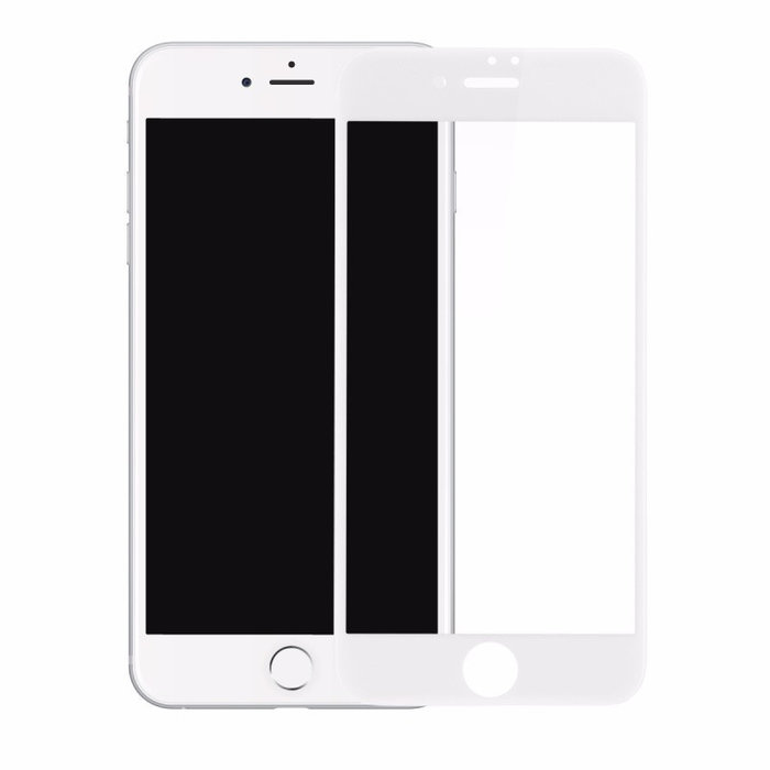Защитное стекло Baseus Edge 0.3mm Tempered Glass для iPhone 7 Белое - Изображение 115940