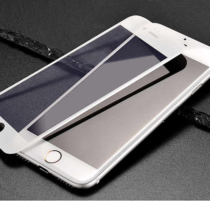 Защитное стекло Baseus Edge 0.3mm Tempered Glass для iPhone 7 Белое - Изображение 115949