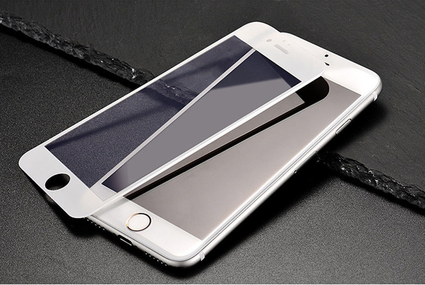 Защитное стекло Baseus Edge 0.3mm Tempered Glass для iPhone 7 Белое