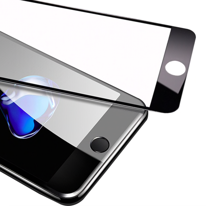 Защитное стекло Baseus Edge 0.3mm Tempered Glass для iPhone 7 Черное - Изображение 115982