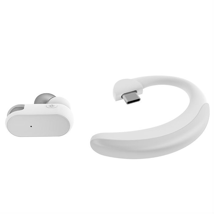 Беспроводные вакуумные Bluetooth наушники вкладыши с микрофоном Emey U2 TWS Белые - Изображение 116205