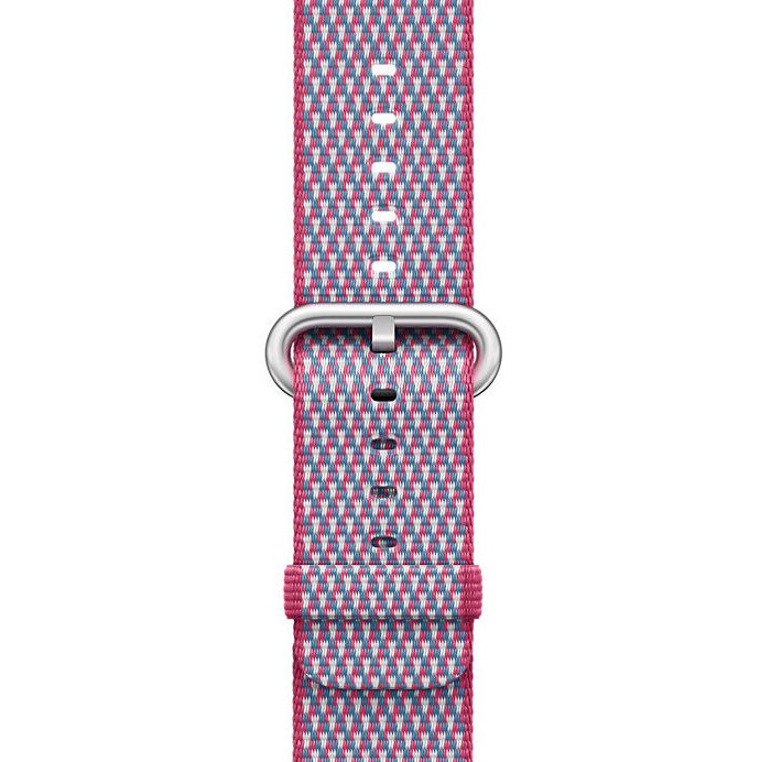 Ремешок нейлоновый Woven Nylon для Apple Watch (42мм) Розовый - Изображение 117181