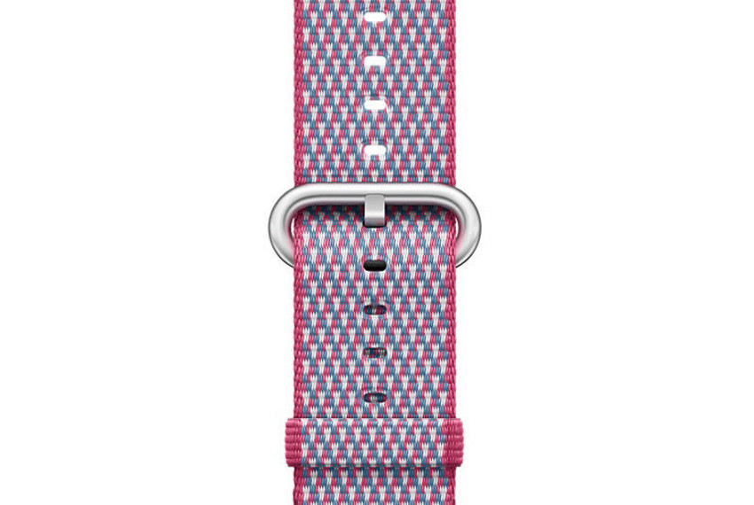 Ремешок нейлоновый Woven Nylon для Apple Watch (42мм) Розовый