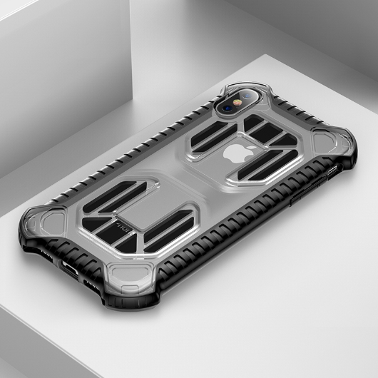 Чехол накладка Baseus Cold Front Сooling Case для iPhone Xs Max Прозрачный - Изображение 117213