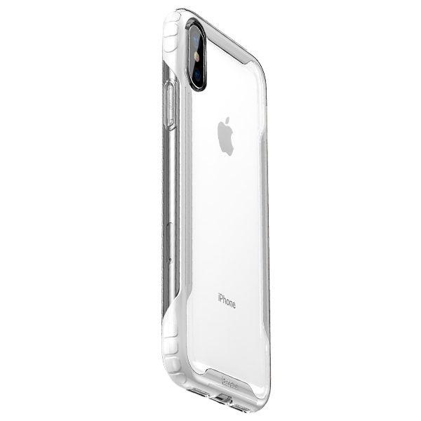 Силиконовый чехол накладка Baseus Armor Case для iPhone Xs Белый - Изображение 117344