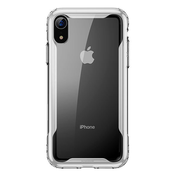 Силиконовый чехол накладка Baseus Armor Case для iPhone Xr Белый - Изображение 117474