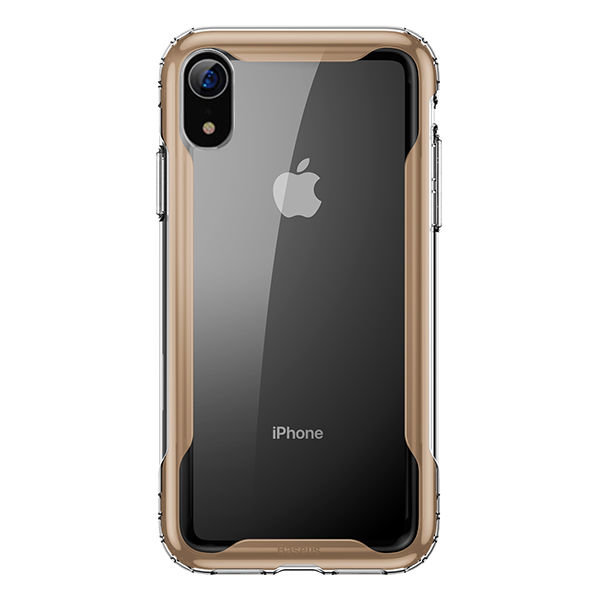 Силиконовый чехол накладка Baseus Armor Case для iPhone Xr Золотой - Изображение 117483