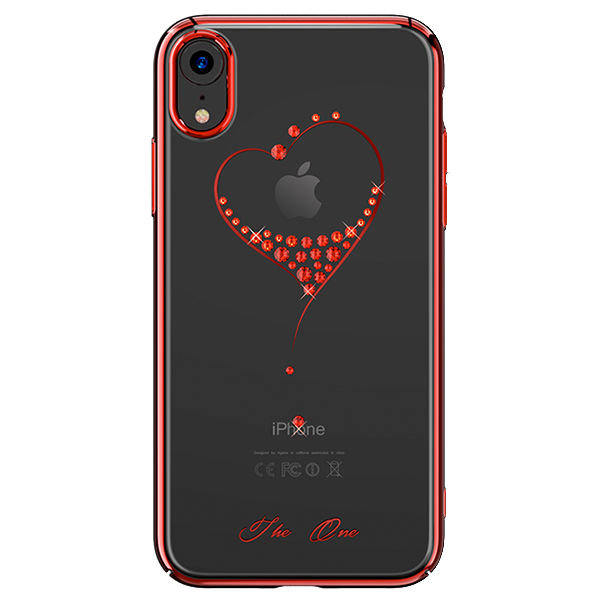 Чехол накладка Swarovski Kingxbar Wish Series для iPhone Xr Красный - Изображение 117525