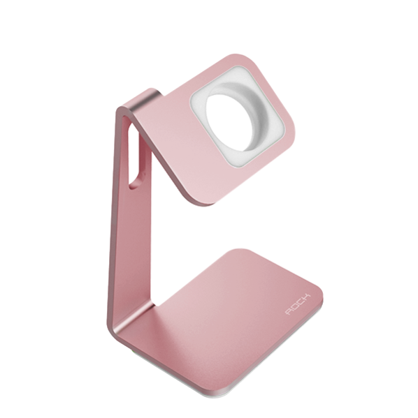 Подставка для Apple Watch Rock Table Stand Розовая - Изображение 11201