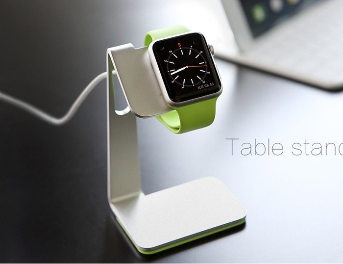 Подставка для Apple Watch Rock Table Stand Розовая - Изображение 11209
