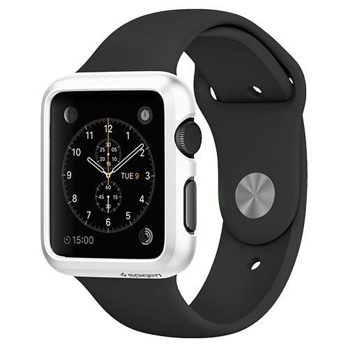Клип-кейс SGP Thin Fit для Apple Watch 2 / 1 ((38mm)) Белый - Изображение 11261