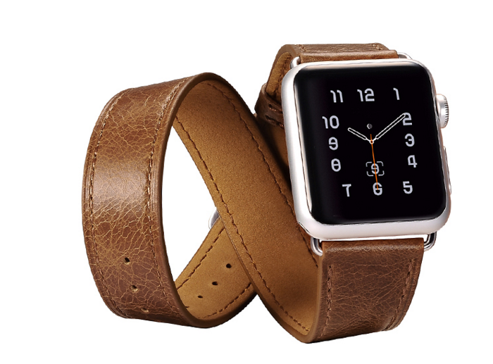 Набор ремешков iCarer Quadri-Watchband для Apple Watch 2 / 1 (42mm) Коричневый - Изображение 11359
