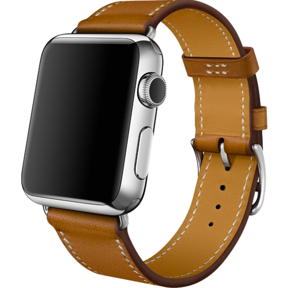 Ремешок кожаный HM Style Cuff для Apple Watch 2 / 1 (38mm) Коричневый - Изображение 11417