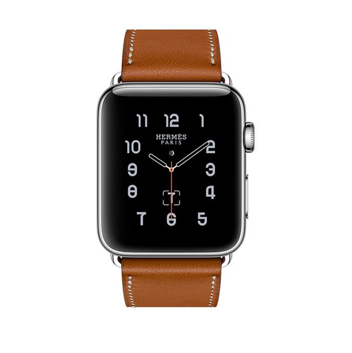 Ремешок кожаный HM Style Single Tour для apple watch 42mm Коричневый - Изображение 11647