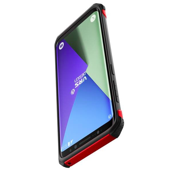 Противоударный чехол накладка VRS Design Terra Guard для Samsung Galaxy S8 Красный - Изображение 7181