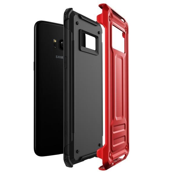 Противоударный чехол накладка VRS Design Terra Guard для Samsung Galaxy S8 Красный - Изображение 7183