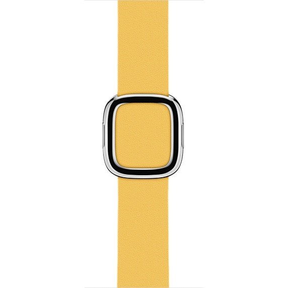 Ремешок кожаный Modern Buckle для Apple Watch 2 / 1 (38mm) Желтый - Изображение 11691