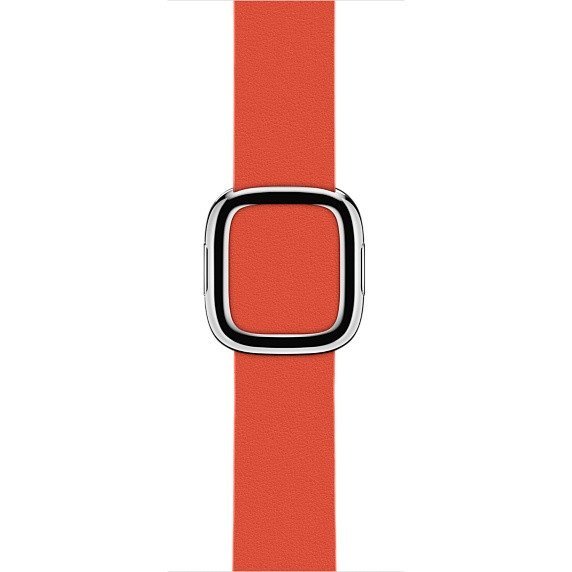 Ремешок кожаный Modern Buckle для Apple Watch 2 / 1 (38mm) Красный - Изображение 11701