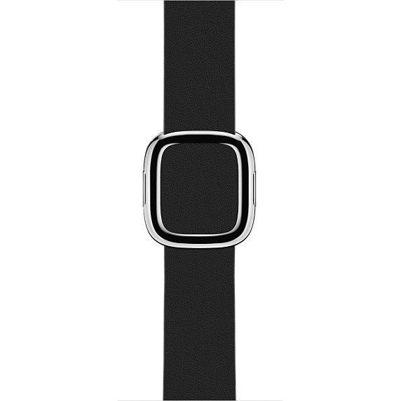 Ремешок кожаный Modern Buckle для Apple Watch 2 / 1 (38mm) Черный - Изображение 11711