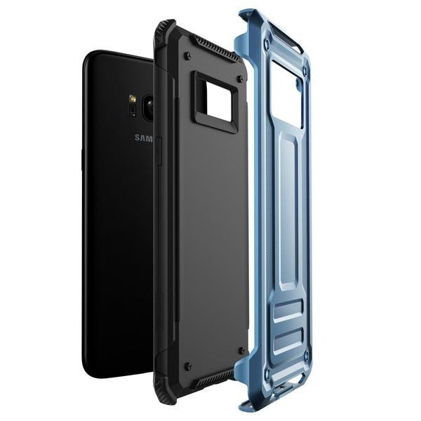Противоударный чехол накладка VRS Design Terra Guard для Samsung Galaxy S8 Голубой - Изображение 7191