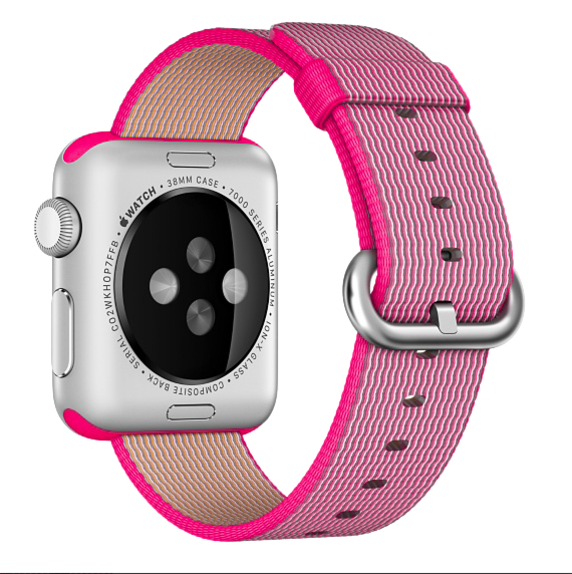 Ремешок нейлоновый Special Nylon для Apple Watch 2 / 1 (38мм) Розовый - Изображение 11779