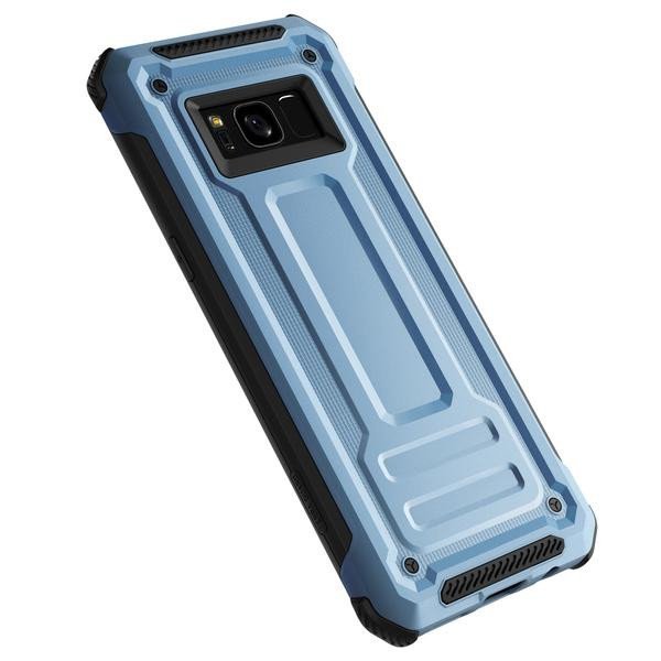 Противоударный чехол накладка VRS Design Terra Guard для Samsung Galaxy S8 Голубой - Изображение 7195