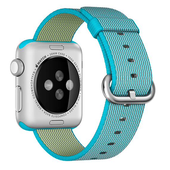 Ремешок нейлоновый Special Nylon для Apple Watch 2 / 1 (38мм) Аквамарин - Изображение 11803