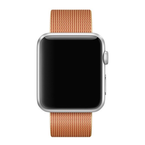Ремешок нейлоновый Special Nylon для Apple Watch 2 / 1 (42мм) Золотистый/Красный - Изображение 11827