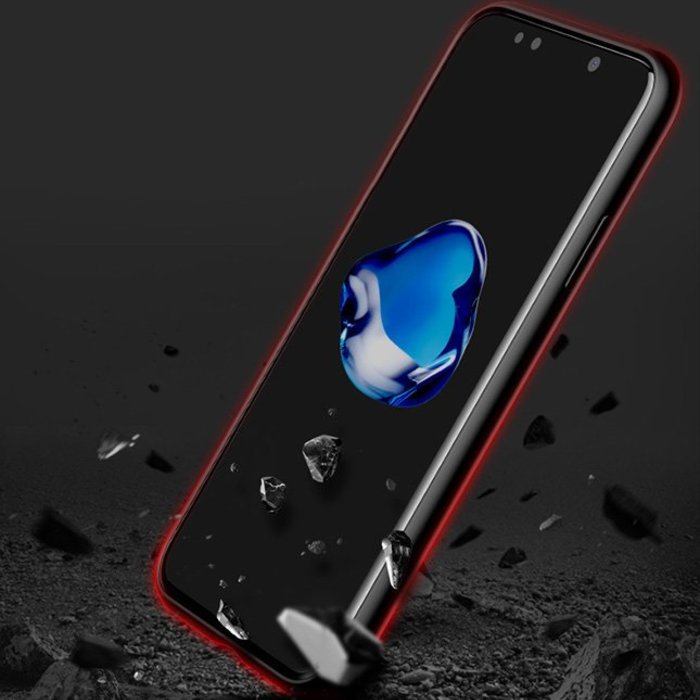 Чехол накладка Rock Cane для iPhone X Красный - Изображение 12133