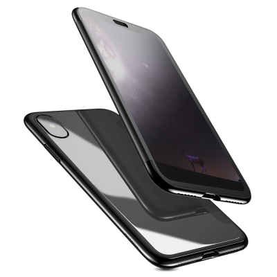 Чехол книжка Baseus Touchable Case для iPhone X Черный - Изображение 12247