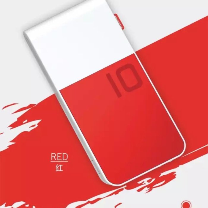 Внешний аккумулятор Power Bank Remax Colorful 10000 mAh Красный - Изображение 12367