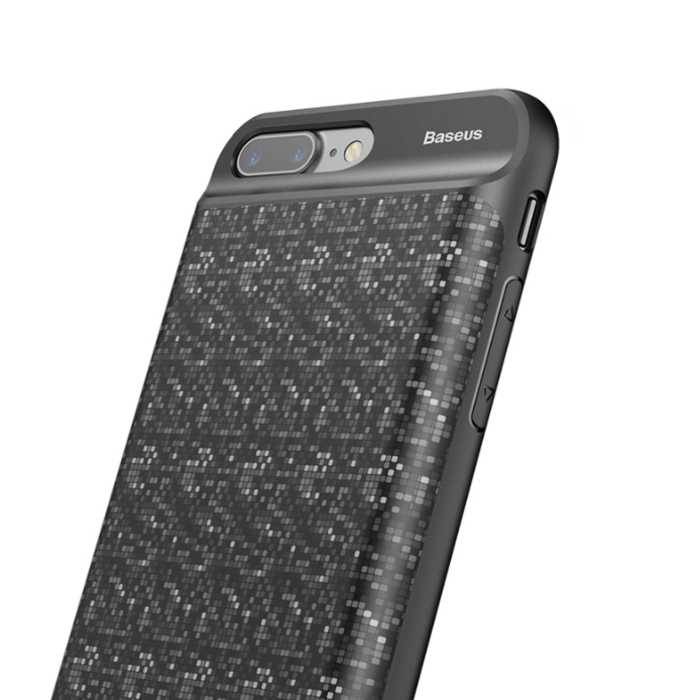 Внешний аккумулятор - Чехол Baseus Power Bank Case 7300 mAh для iPhone 8 Plus / 7 Plus Черный - Изображение 12527