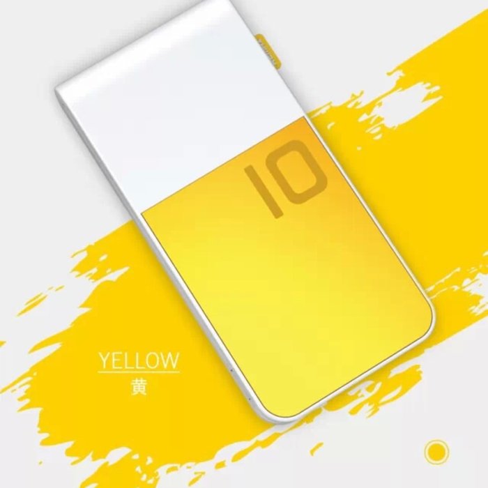 Внешний аккумулятор Power Bank Remax Colorful 10000 mAh Желтый - Изображение 12437