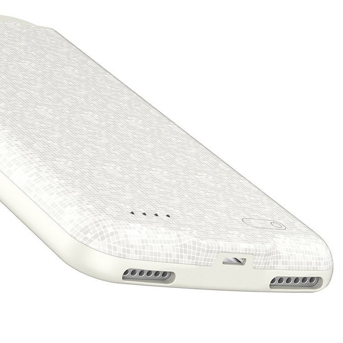 Внешний аккумулятор - Чехол Baseus Power Bank Case 5000 mAh для iPhone 8 / 7 Белый - Изображение 12567